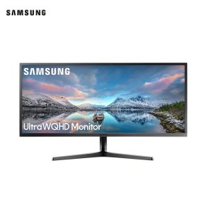 Samsung 34" LCD Monitor (LS34J550WQ) Flat Bezel-less / 3440 x 1440 / 2HDMI + DP / 300cd / 4m / VA / y-stand