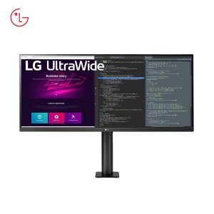 LG 34 INCH 34WN780-B ULTRAWIDE ergo qhd ips hdr monitor 75hz / 3440 x 1440 / hdmi + display port (dp) / 300cd brightness / 5ms response time / amd freesync™ compatible