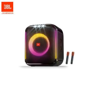 JBL PartyBox Encore Portable Party Speaker - 100W Sound, Built-in Dynamic Light Show, with 2 Digital Wireless Mics and Splash Proof Design
