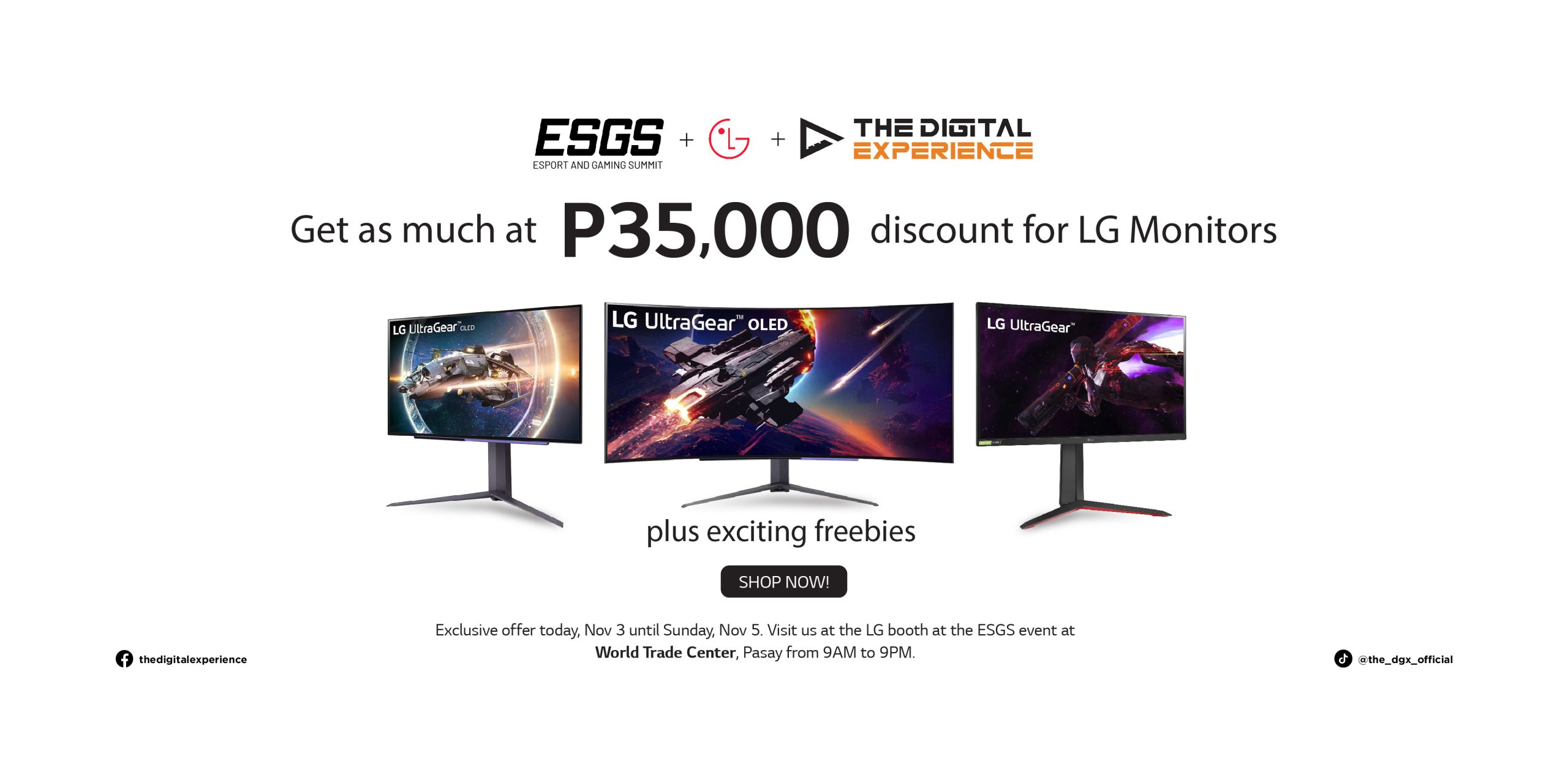 ESGS 2023 LG Monitor Sale