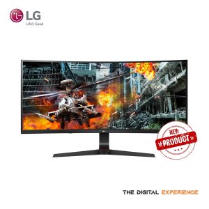 LG 34GL750-B 34"/FHD Curved Monitor/2560x1080/HDMI+DP/144Hz/300cd/5ms Response Time/IPS Panel