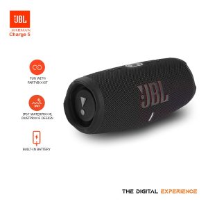 JBL Charge 5 Portable Speaker/30W Output Power/Monstrous Bass/PartyBoost/IP67Waterproof
