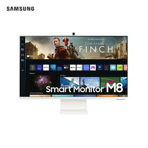 Samsung M8 Smart Monitor Flat 32" 16:9 aspect ratio, 3,840 x 2,160 4ms GTG , 60 Hz, 400 cd/m, Micro HDMI x 1, USB-C x 2 WiFi & Bluetooth Tilt, In-Box FHD Cam